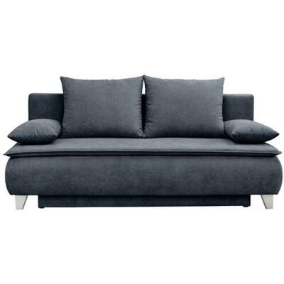 Luca Bessoni , Anthrazit , Textil , Buche , Füllung: Polyetherschaumkern, Silikon,Polyetherschaumkern, Silikon , 208x100x106 cm , Made in EU , Wohnzimmer, Sofas & Couches, Schlafsofas, Boxspringsofas Luca Bessoni , Anthrazit , Textil , Buche , Füllung: Polyetherschaumkern, Silikon,Polyetherschaumkern, Silikon , 208x100x106 cm , Made in EU , Wohnzimmer, Sofas & Couches, Schlafsofas, Boxspringsofas