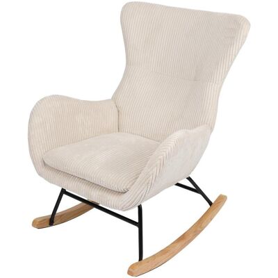 Möbelix , Creme , Holz, Metall, Textil , Kautschukholz , vollmassiv , 67x92x85 cm , Schaukelfunktion , Wohnzimmer, Sessel, Schaukelstühle Möbelix , Creme , Holz, Metall, Textil , Kautschukholz , vollmassiv , 67x92x85 cm , Schaukelfunktion , Wohnzimmer, Sessel, Schaukelstühle