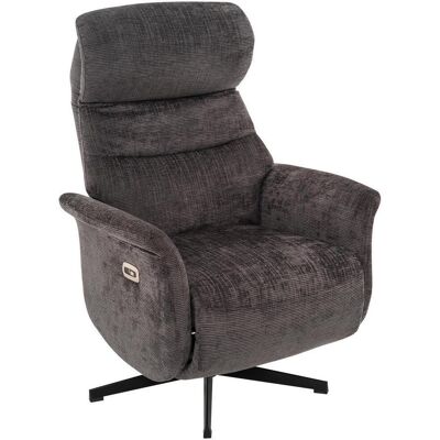 Möbelix , Anthrazit, Schwarz , Metall, Textil , 73x113x89 cm , Netzbetrieb, Sitzfläche 360° drehbar , Wohnzimmer, Sessel, Relaxsessel Möbelix , Anthrazit, Schwarz , Metall, Textil , 73x113x89 cm , Netzbetrieb, Sitzfläche 360° drehbar , Wohnzimmer, Sessel, Relaxsessel