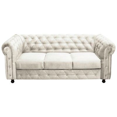 P & B , Creme , Textil , Buche, Fichte, Tanne , 205x80x90 cm , Wohnzimmer, Sofas & Couches, Sofas, Chesterfield Sofas P & B , Creme , Textil , Buche, Fichte, Tanne , 205x80x90 cm , Wohnzimmer, Sofas & Couches, Sofas, Chesterfield Sofas