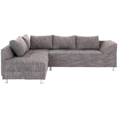 P & B , Grau , Textil, Holzwerkstoff , Füllung: Schaumstoffflocken , L-Form, einmalig seitenverkehrt montierbar , 267x200 cm , Rücken echt , Wohnzimmer, Sofas & Couches, Wohnlandschaften, Ecksofas P & B , Grau , Textil, Holzwerkstoff , Füllung: Schaumstoffflocken , L-Form, einmalig seitenverkehrt montierbar , 267x200 cm , Rücken echt , Wohnzimmer, Sofas & Couches, Wohnlandschaften, Ecksofas