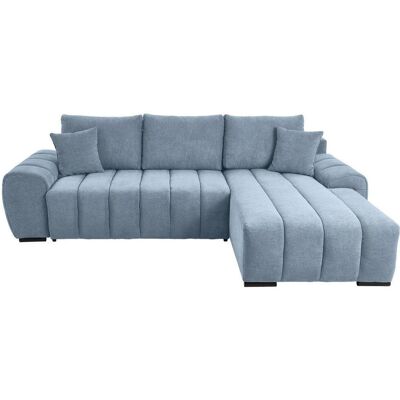 P & B , Blau , Textil , Buche , massiv , Füllung: Polyester,Polyester , seitenverkehrt montierbar, L-Form , 275x180 cm , Liegefunktion, Rücken echt , Wohnzimmer, Sofas & Couches, Schlafsofas, Ecksofas mit Schlaffunktion P & B , Blau , Textil , Buche , massiv , Füllung: Polyester,Polyester , seitenverkehrt montierbar, L-Form , 275x180 cm , Liegefunktion, Rücken echt , Wohnzimmer, Sofas & Couches, Schlafsofas, Ecksofas mit Schlaffunktion