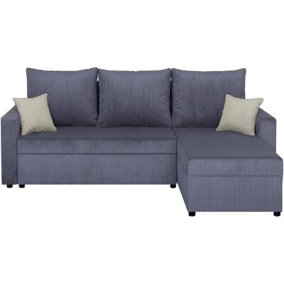 P & B , Dunkelgrau , Textil , Füllung: Schaumstoffflocken , seitenverkehrt montierbar , 228x147 cm , Liegefunktion , Wohnzimmer, Sofas & Couches, Schlafsofas, Ecksofas mit Schlaffunktion P & B , Dunkelgrau , Textil , Füllung: Schaumstoffflocken , seitenverkehrt montierbar , 228x147 cm , Liegefunktion , Wohnzimmer, Sofas & Couches, Schlafsofas, Ecksofas mit Schlaffunktion