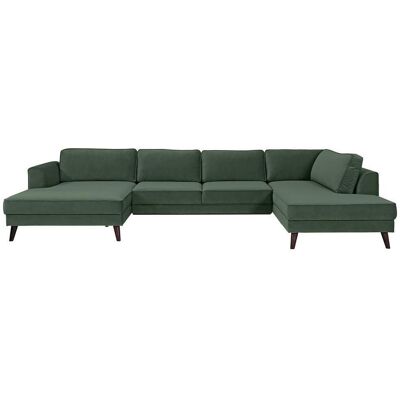 Trendmanufaktur , Dunkelgrün , Textil , Wenge , U-Form , 348x201 cm , Made in EU , Hocker erhältlich, Rücken echt, Armteil links, Armteil rechts , Wohnzimmer, Sofas & Couches, Wohnlandschaften, Wohnlandschaften U-Form Trendmanufaktur , Dunkelgrün , Textil , Wenge , U-Form , 348x201 cm , Made in EU , Hocker erhältlich, Rücken echt, Armteil links, Armteil rechts , Wohnzimmer, Sofas & Couches, Wohnlandschaften, Wohnlandschaften U-Form