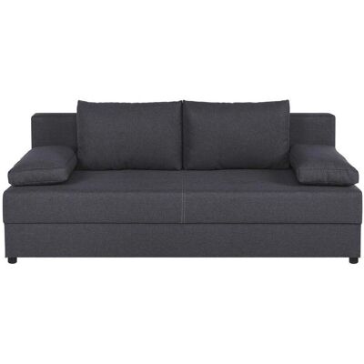 P & B , Dunkelgrau , Textil , Füllung: Schaumstoffflocken , 190x80x75 cm , Liegefunktion, Rücken echt , Wohnzimmer, Sofas & Couches, Schlafsofas, Schlafsofas P & B , Dunkelgrau , Textil , Füllung: Schaumstoffflocken , 190x80x75 cm , Liegefunktion, Rücken echt , Wohnzimmer, Sofas & Couches, Schlafsofas, Schlafsofas