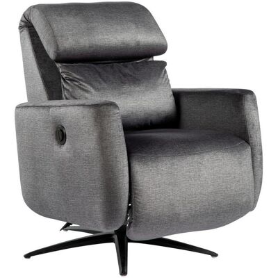 Möbelix , Graphitfarben , Metall, Textil , 71x108x176 cm , Relaxfunktion , Wohnzimmer, Sessel, Fernsehsessel Möbelix , Graphitfarben , Metall, Textil , 71x108x176 cm , Relaxfunktion , Wohnzimmer, Sessel, Fernsehsessel