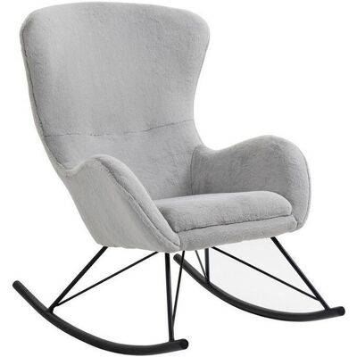 Livetastic , Schwarz, Hellgrau , Textil , 70x102x94 cm , Schaukelfunktion , Wohnzimmer, Sessel, Schaukelstühle Livetastic , Schwarz, Hellgrau , Textil , 70x102x94 cm , Schaukelfunktion , Wohnzimmer, Sessel, Schaukelstühle
