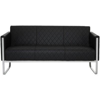 Mid.you , Schwarz, Hellgrau , Textil , 159x78x71 cm , Rücken echt , Wohnzimmer, Sofas & Couches, Sofas, 3er Sofas Mid.you , Schwarz, Hellgrau , Textil , 159x78x71 cm , Rücken echt , Wohnzimmer, Sofas & Couches, Sofas, 3er Sofas
