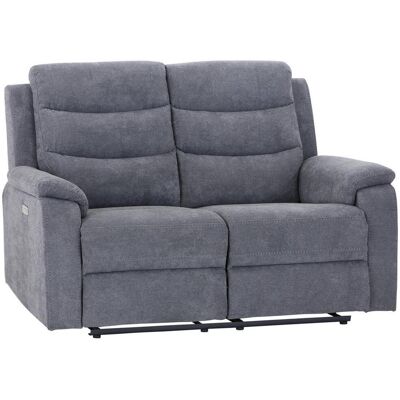 Ondega , Grau , Textil , 153x102x93 cm , motorische Relaxfunktion, USB-Anschluss , Wohnzimmer, Sofas & Couches, Sofas, 2er Sofas Ondega , Grau , Textil , 153x102x93 cm , motorische Relaxfunktion, USB-Anschluss , Wohnzimmer, Sofas & Couches, Sofas, 2er Sofas