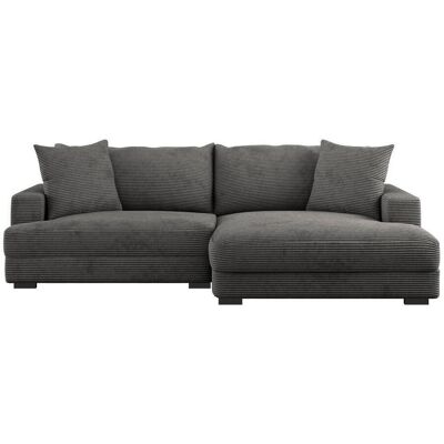 Möbelix , Grau , Textil , L-Form , 265x180 cm , Made in Europe , Wohnzimmer, Sofas & Couches, Wohnlandschaften, Ecksofas Möbelix , Grau , Textil , L-Form , 265x180 cm , Made in Europe , Wohnzimmer, Sofas & Couches, Wohnlandschaften, Ecksofas