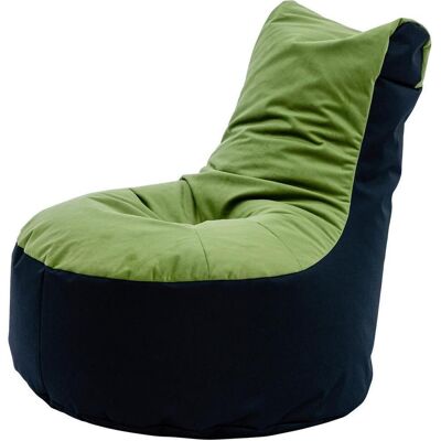 Ondega , Grün, Schwarz , Textil , 330 l , Füllung: Styroporkugeln , 80x86x95 cm , Kleinmöbel, Sitzsäcke Ondega , Grün, Schwarz , Textil , 330 l , Füllung: Styroporkugeln , 80x86x95 cm , Kleinmöbel, Sitzsäcke