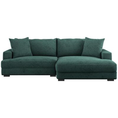 Möbelix , Dunkelgrün , Textil , L-Form , 265x180 cm , Made in Europe , Wohnzimmer, Sofas & Couches, Wohnlandschaften, Ecksofas Möbelix , Dunkelgrün , Textil , L-Form , 265x180 cm , Made in Europe , Wohnzimmer, Sofas & Couches, Wohnlandschaften, Ecksofas
