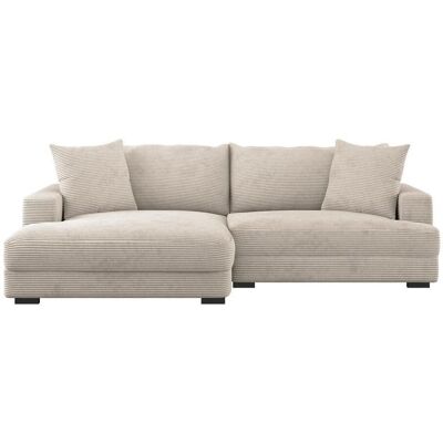 Möbelix , Beige , Textil , L-Form , 265x180 cm , Made in Europe , Wohnzimmer, Sofas & Couches, Wohnlandschaften, Ecksofas Möbelix , Beige , Textil , L-Form , 265x180 cm , Made in Europe , Wohnzimmer, Sofas & Couches, Wohnlandschaften, Ecksofas