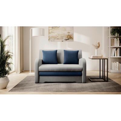 P & B , Anthrazit, Blau , Textil , 130x85x103 cm , Wohnzimmer, Sofas & Couches, Schlafsofas, Schlafsofas P & B , Anthrazit, Blau , Textil , 130x85x103 cm , Wohnzimmer, Sofas & Couches, Schlafsofas, Schlafsofas
