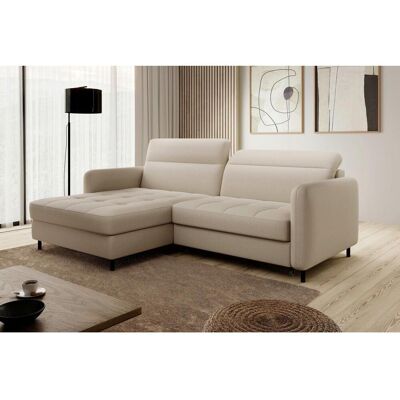 P & B , Creme , Textil , L-Form , 228x165 cm , Made in EU , Wohnzimmer, Sofas & Couches, Wohnlandschaften, Ecksofas P & B , Creme , Textil , L-Form , 228x165 cm , Made in EU , Wohnzimmer, Sofas & Couches, Wohnlandschaften, Ecksofas
