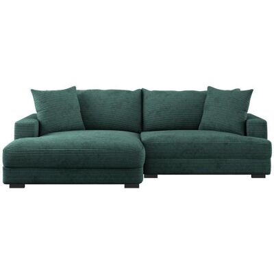 Möbelix , Dunkelgrün , Textil , L-Form , 265x180 cm , Made in Europe , Wohnzimmer, Sofas & Couches, Wohnlandschaften, Ecksofas Möbelix , Dunkelgrün , Textil , L-Form , 265x180 cm , Made in Europe , Wohnzimmer, Sofas & Couches, Wohnlandschaften, Ecksofas
