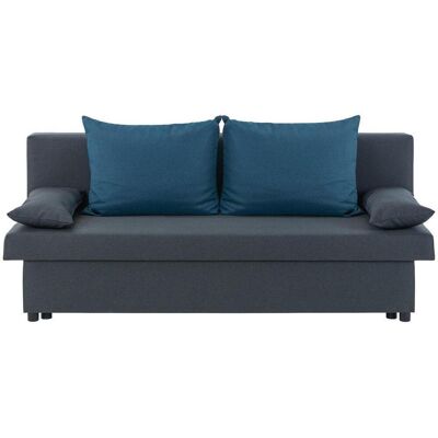Neo - Blau/Weiß - 114x34x0,5 cm - Schlafsofa Neo - Blau/Weiß - 114x34x0,5 cm - Schlafsofa