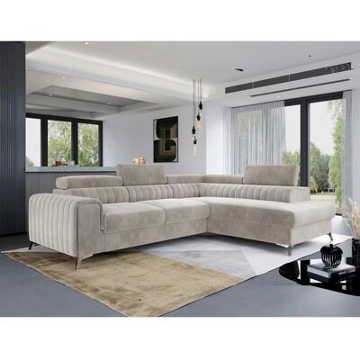P & B , Beige , Textil , L-Form , 278x205 cm , Made in EU , Wohnzimmer, Sofas & Couches, Wohnlandschaften, Ecksofas P & B , Beige , Textil , L-Form , 278x205 cm , Made in EU , Wohnzimmer, Sofas & Couches, Wohnlandschaften, Ecksofas