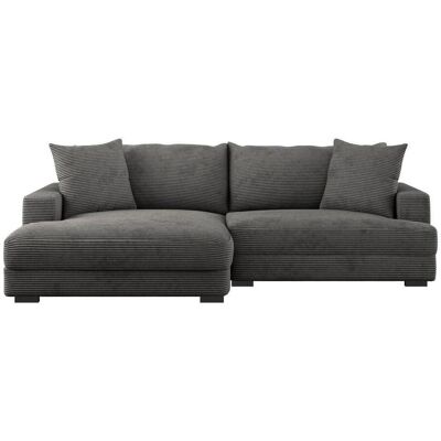 Möbelix , Grau , Textil , L-Form , 265x180 cm , Made in Europe , Wohnzimmer, Sofas & Couches, Wohnlandschaften, Ecksofas Möbelix , Grau , Textil , L-Form , 265x180 cm , Made in Europe , Wohnzimmer, Sofas & Couches, Wohnlandschaften, Ecksofas
