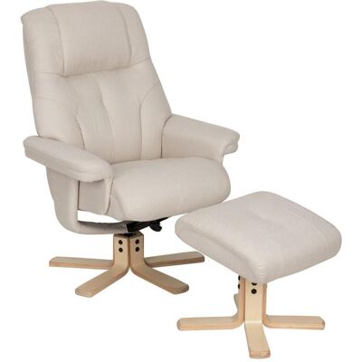 Livetastic , Creme , Metall , Eukalyptusholz , massiv, Sperrholz , 80x109x79 cm , Wohnzimmer, Sessel, Relaxsessel Livetastic , Creme , Metall , Eukalyptusholz , massiv, Sperrholz , 80x109x79 cm , Wohnzimmer, Sessel, Relaxsessel