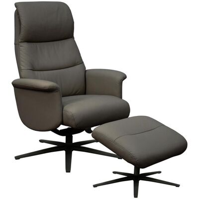 Livetastic , Dunkelbraun , Textil, Leder , Echtleder , Büffelleder , 76x107x79 cm , Wohnzimmer, Sessel, Relaxsessel Livetastic , Dunkelbraun , Textil, Leder , Echtleder , Büffelleder , 76x107x79 cm , Wohnzimmer, Sessel, Relaxsessel