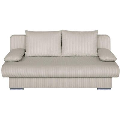 P & B , Creme , Textil , Füllung: Schaumstoffflocken , 193x85x86 cm , Liegefunktion, Rücken echt , Wohnzimmer, Sofas & Couches, Schlafsofas, Schlafsofas P & B , Creme , Textil , Füllung: Schaumstoffflocken , 193x85x86 cm , Liegefunktion, Rücken echt , Wohnzimmer, Sofas & Couches, Schlafsofas, Schlafsofas