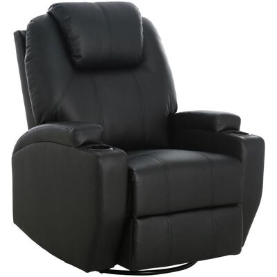 P & B , Schwarz , Textil , 86x110x96 cm , Relaxfunktion, Massagefunktion, Wippfunktion , Wohnzimmer, Sessel, Massagesessel P & B , Schwarz , Textil , 86x110x96 cm , Relaxfunktion, Massagefunktion, Wippfunktion , Wohnzimmer, Sessel, Massagesessel