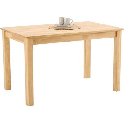 Möbelix , Eichefarben , Holz , Eiche , massiv , rechteckig , 125-165x76x80 cm , FSC 100% , ausziehbar , Möbelix , Eichefarben , Holz , Eiche , massiv , rechteckig , 125-165x76x80 cm , FSC 100% , ausziehbar ,