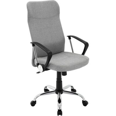 Mid.you , Hellgrau , Metall, Kunststoff, Textil , Füllung: Schaumstoff , 60x109-119x61.5 cm , Wippmechanik mit Härtegradeinstellung, Sitzfläche 360° drehbar , Büromöbel, Bürostühle, Schreibtischsessel Mid.you , Hellgrau , Metall, Kunststoff, Textil , Füllung: Schaumstoff , 60x109-119x61.5 cm , Wippmechanik mit Härtegradeinstellung, Sitzfläche 360° drehbar , Büromöbel, Bürostühle, Schreibtischsessel