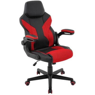 Möbelix , Rot, Schwarz , Metall, Kunststoff, Textil , 62x105-117x66 cm , Büromöbel, Bürostühle, Chefsessel Möbelix , Rot, Schwarz , Metall, Kunststoff, Textil , 62x105-117x66 cm , Büromöbel, Bürostühle, Chefsessel