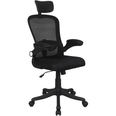 Mid.you , Schwarz , Kunststoff, Textil , 59x114-124x65 cm , Wippmechanik mit Härtegradeinstellung, Sitzfläche 360° drehbar, inklusive Armlehnen , Büromöbel, Bürostühle, Schreibtischsessel Mid.you , Schwarz , Kunststoff, Textil , 59x114-124x65 cm , Wippmechanik mit Härtegradeinstellung, Sitzfläche 360° drehbar, inklusive Armlehnen , Büromöbel, Bürostühle, Schreibtischsessel