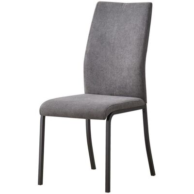Möbelix , Grau, Schwarz , Metall, Textil , 43x95x60 cm , Esszimmer, Esszimmerstühle, Polsterstühle Möbelix , Grau, Schwarz , Metall, Textil , 43x95x60 cm , Esszimmer, Esszimmerstühle, Polsterstühle