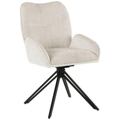 Mid.you , Beige , Holz, Metall, Textil , Pappel , Sperrholz , 54x87x62 cm , Esszimmer, Esszimmerstühle, Polsterstühle Mid.you , Beige , Holz, Metall, Textil , Pappel , Sperrholz , 54x87x62 cm , Esszimmer, Esszimmerstühle, Polsterstühle