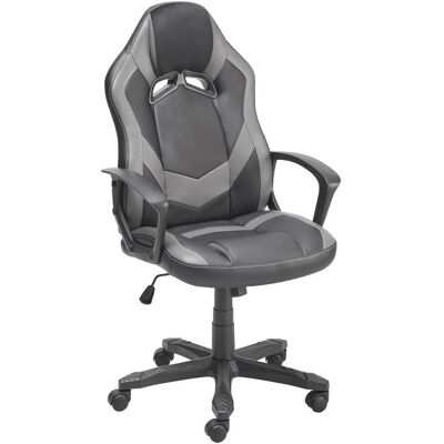 Mid.you , Grau, Schwarz , Metall, Kunststoff, Textil , 60x107-117x69 cm , Büromöbel, Bürostühle, Gaming Stühle Mid.you , Grau, Schwarz , Metall, Kunststoff, Textil , 60x107-117x69 cm , Büromöbel, Bürostühle, Gaming Stühle