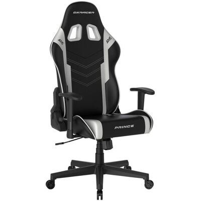 Dxracer , Schwarz, Weiß , Kunststoff, Textil , 67x126x67 cm , Wippmechanik mit Härtegradeinstellung, Sitzfläche 360° drehbar, Nackenkissen abnehmbar, Lendenkissen abnehmbar , Büromöbel, Bürostühle, Gaming Stühle Dxracer , Schwarz, Weiß , Kunststoff, Textil , 67x126x67 cm , Wippmechanik mit Härtegradeinstellung, Sitzfläche 360° drehbar, Nackenkissen abnehmbar, Lendenkissen abnehmbar , Büromöbel, Bürostühle, Gaming Stühle