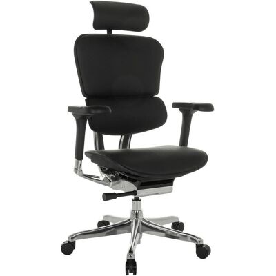 Mid.you , Schwarz , Metall , Echtleder , 78x117 - 136x64 cm , inklusive Armlehnen, ergonomische Rückenlehne , Büromöbel, Bürostühle, Schreibtischsessel Mid.you , Schwarz , Metall , Echtleder , 78x117 - 136x64 cm , inklusive Armlehnen, ergonomische Rückenlehne , Büromöbel, Bürostühle, Schreibtischsessel