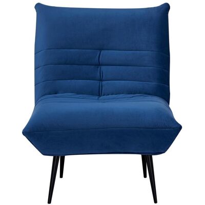 Mid.you , Blau , Textil , 75x92x87 cm , Esszimmer, Esszimmerstühle, Stühle Mid.you , Blau , Textil , 75x92x87 cm , Esszimmer, Esszimmerstühle, Stühle