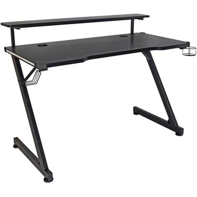Möbelix , Schwarz , Metall, Holzwerkstoff , rechteckig , 120x75x64 cm , USB-Anschlüsse , Büromöbel, Schreibtische, Gaming-Tische Möbelix , Schwarz , Metall, Holzwerkstoff , rechteckig , 120x75x64 cm , USB-Anschlüsse , Büromöbel, Schreibtische, Gaming-Tische