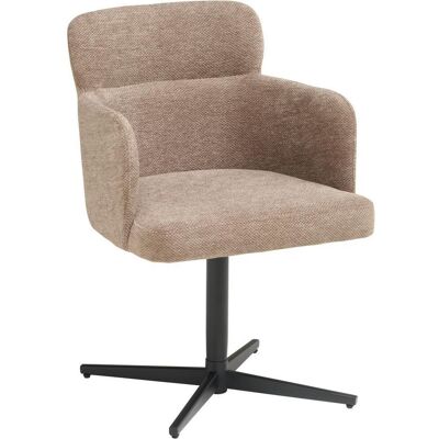 Livetastic , Braun , Holz, Metall, Textil , Pappel , Sperrholz , 58.5x85x63 cm , Sitzfläche 360° drehbar , Esszimmer, Esszimmerstühle, Polsterstühle Livetastic , Braun , Holz, Metall, Textil , Pappel , Sperrholz , 58.5x85x63 cm , Sitzfläche 360° drehbar , Esszimmer, Esszimmerstühle, Polsterstühle