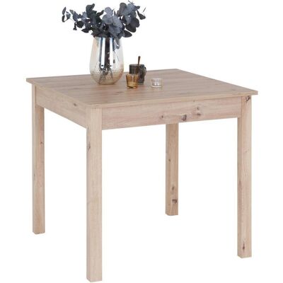Möbelix , Eiche Artisan , Holzwerkstoff , 80x76x80 cm , Esszimmer, Esszimmertische, Esstische, Holztische, Esstische Holz Möbelix , Eiche Artisan , Holzwerkstoff , 80x76x80 cm , Esszimmer, Esszimmertische, Esstische, Holztische, Esstische Holz