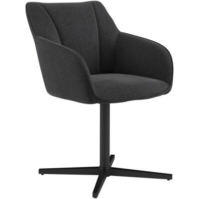 Möbelix , Schwarz , Holz, Metall, Textil , Pappel , Sperrholz , 56x84x60 cm , Esszimmer, Esszimmerstühle, Polsterstühle Möbelix , Schwarz , Holz, Metall, Textil , Pappel , Sperrholz , 56x84x60 cm , Esszimmer, Esszimmerstühle, Polsterstühle