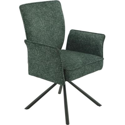 Möbelix , Grün , Metall, Textil , Füllung: Schaumstoff, Taschenfederkern , 49x90x60 cm , Wippfunktion, Sitzfläche 360° drehbar, ergonomische Rückenlehne, gepolsterte Armlehnen , Esszimmer, Esszimmerstühle, Polsterstühle Möbelix , Grün , Metall, Textil , Füllung: Schaumstoff, Taschenfederkern , 49x90x60 cm , Wippfunktion, Sitzfläche 360° drehbar, ergonomische Rückenlehne, gepolsterte Armlehnen , Esszimmer, Esszimmerstühle, Polsterstühle