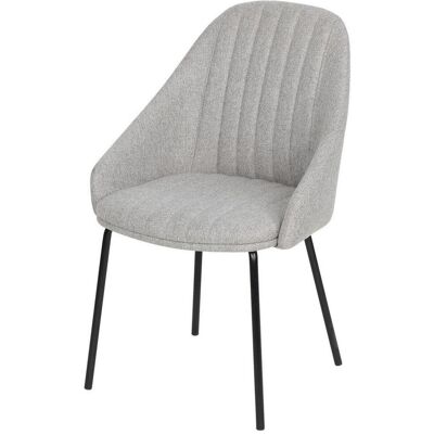 Möbelix , Grau , Metall, Textil , Uni , 55x87x59 cm , Esszimmer, Esszimmerstühle, Polsterstühle Möbelix , Grau , Metall, Textil , Uni , 55x87x59 cm , Esszimmer, Esszimmerstühle, Polsterstühle