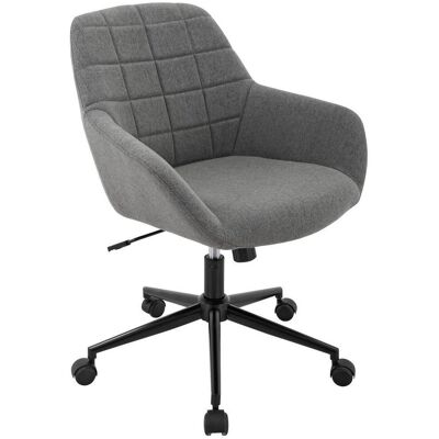 Mid.you , Grau, Schwarz , Metall, Textil , 63x81-89x62 cm , Büromöbel, Bürostühle, Schreibtischsessel Mid.you , Grau, Schwarz , Metall, Textil , 63x81-89x62 cm , Büromöbel, Bürostühle, Schreibtischsessel
