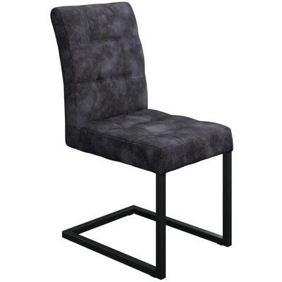 Möbelix , Anthrazit , Metall, Textil , 42x91x62 cm , Esszimmer, Esszimmerstühle, Polsterstühle Möbelix , Anthrazit , Metall, Textil , 42x91x62 cm , Esszimmer, Esszimmerstühle, Polsterstühle
