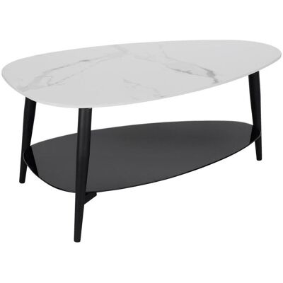 Stone - Stone - Grau/Rosa - 140 cm - Couchtisch Stone - Stone - Grau/Rosa - 140 cm - Couchtisch