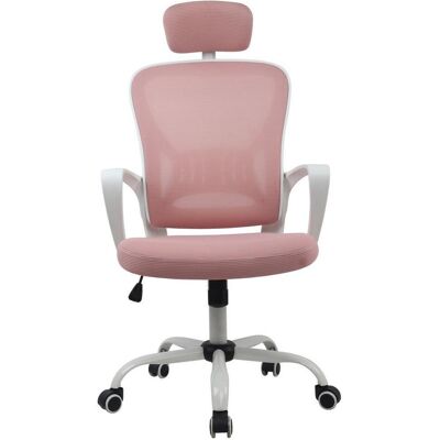 Mid.you , Pink , Metall, Kunststoff, Textil , 60x118x65 cm , Sitzfläche 360° drehbar , Büromöbel, Bürostühle, Schreibtischsessel Mid.you , Pink , Metall, Kunststoff, Textil , 60x118x65 cm , Sitzfläche 360° drehbar , Büromöbel, Bürostühle, Schreibtischsessel