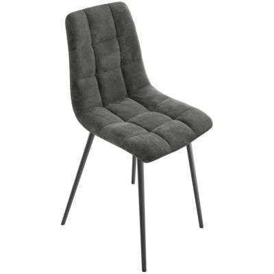 Möbelix , Grau , Holz, Metall, Textil , Pappel , Sperrholz , 45x88x55 cm , Esszimmer, Esszimmerstühle, Polsterstühle Möbelix , Grau , Holz, Metall, Textil , Pappel , Sperrholz , 45x88x55 cm , Esszimmer, Esszimmerstühle, Polsterstühle