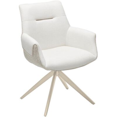 Livetastic , Grau, Beige , Metall, Textil , 63x87x62 cm , Sitzfläche 360° drehbar , Esszimmer, Esszimmerstühle, Polsterstühle Livetastic , Grau, Beige , Metall, Textil , 63x87x62 cm , Sitzfläche 360° drehbar , Esszimmer, Esszimmerstühle, Polsterstühle