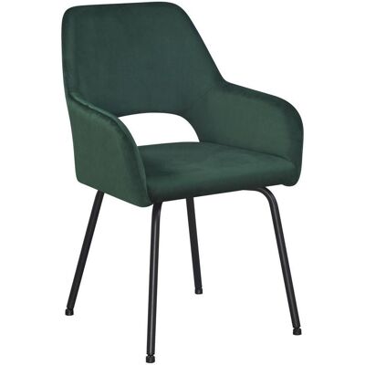 Möbelix , Grün, Schwarz , Metall, Textil , 58x86x59 cm , Esszimmer, Esszimmerstühle, Polsterstühle Möbelix , Grün, Schwarz , Metall, Textil , 58x86x59 cm , Esszimmer, Esszimmerstühle, Polsterstühle